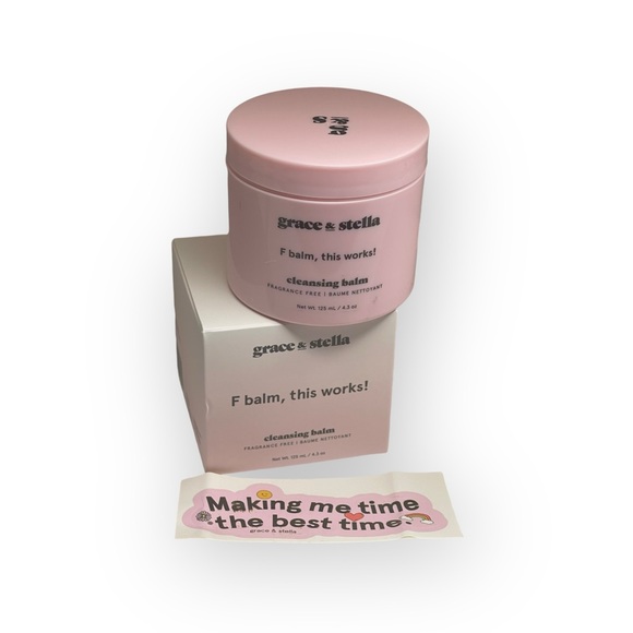 new Grace & Stella ㋛ F balm, this works! cleansing balm ㋛ Full Size ㋛ Fresh Box - Picture 12 of 16